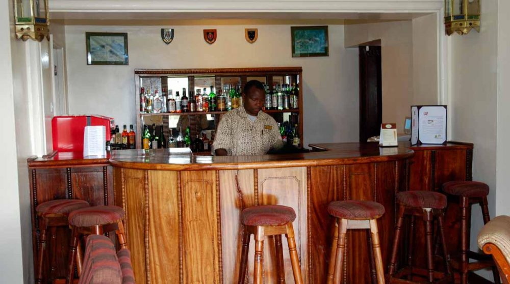 Le bar au Kenya