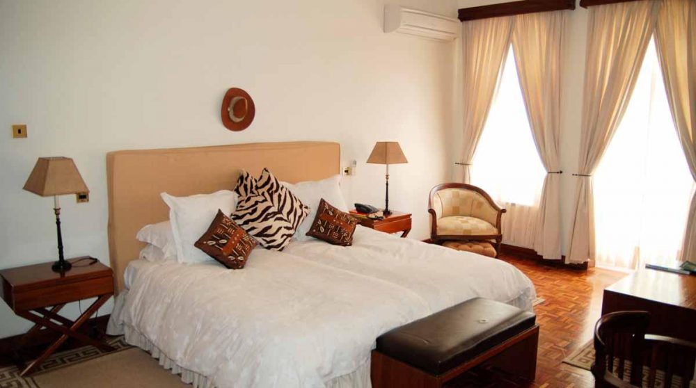 Une chambre double au Kenya