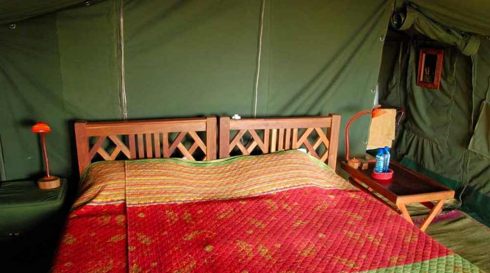 Autre vue du lit en Tanzanie