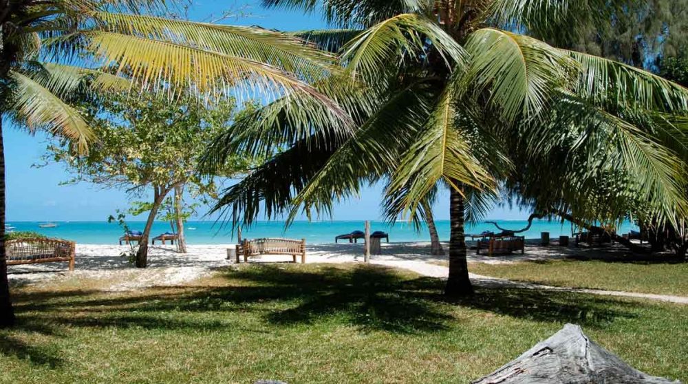 Vue sur l'océan au Kenya