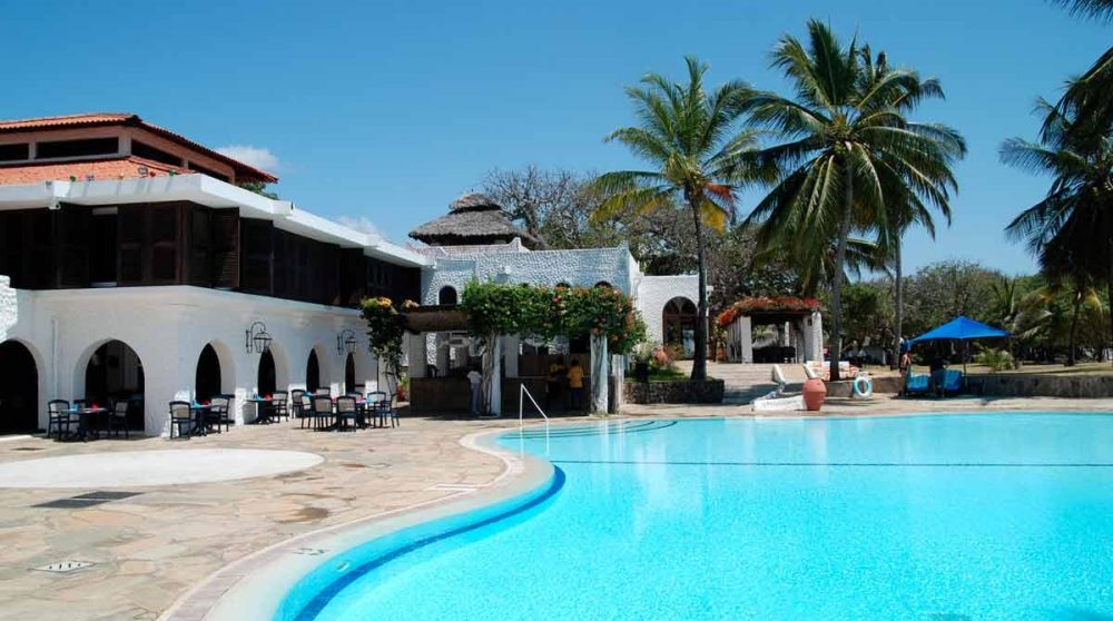 La piscine au Kenya