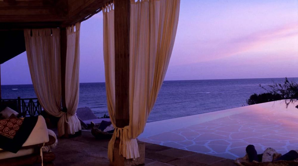 Coucher de soleil au Kenya