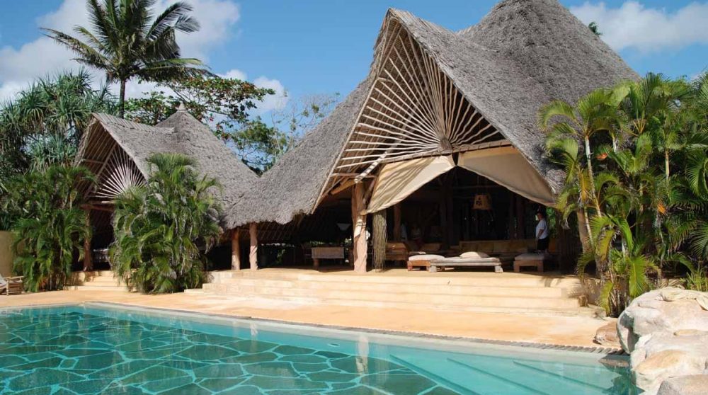La piscine au Kenya
