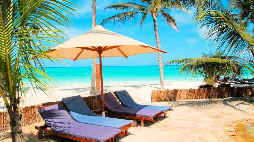 Chaises longues pour se reposer en Tanzanie