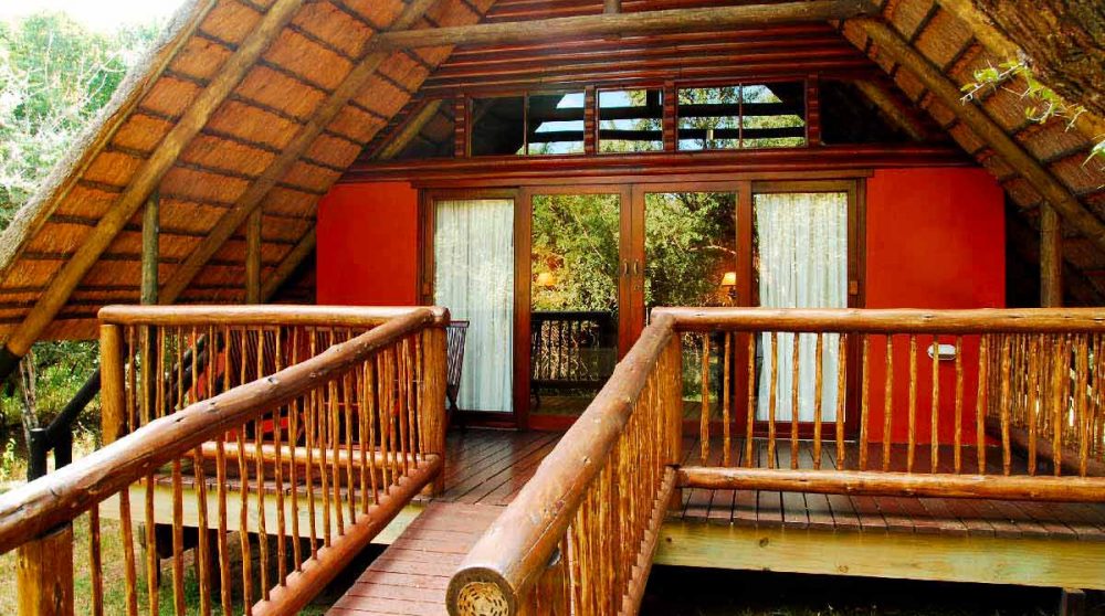 Extérieur d'un Family chalet en Afrique du Sud