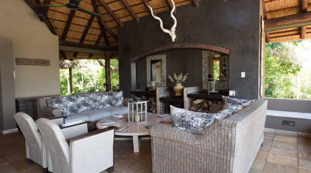 le salon extérieur dans le Mpumalanga