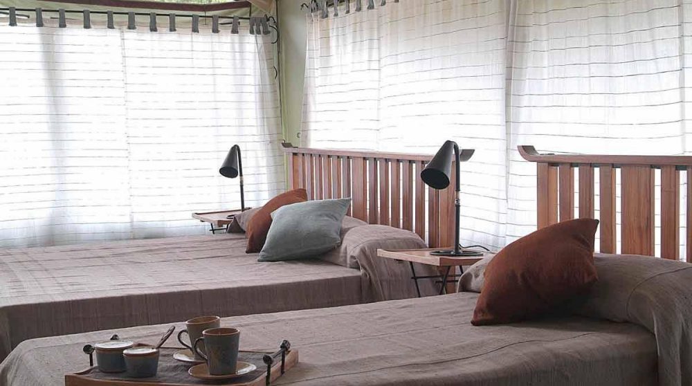 Autre vue de la tente