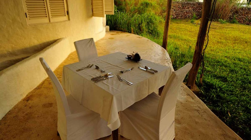 Une table pour dîner
