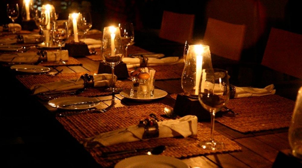 Une table pour dîner