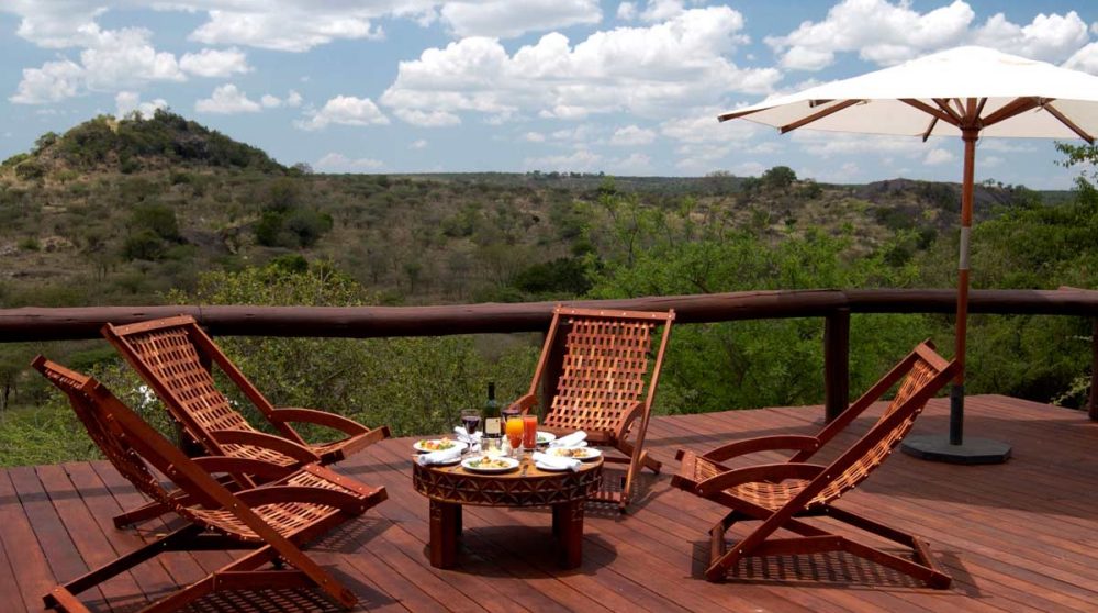 Détente sur la terrasse