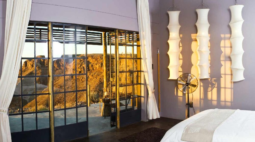 La terrasse d'une chambre