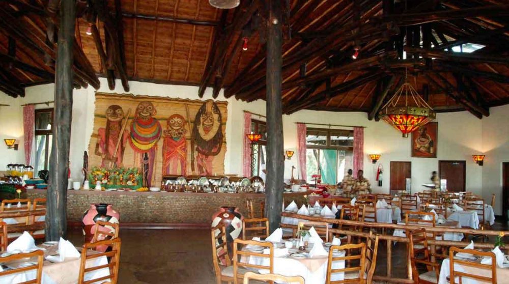 Un buffet au restaurant