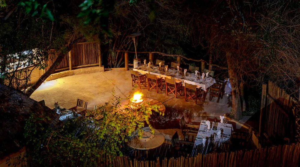Le boma pour des dîners à la belle étoile