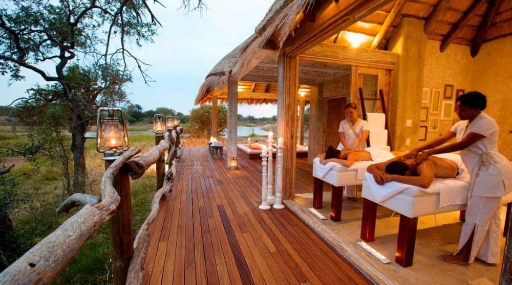 Massages au spa de l'hôtel