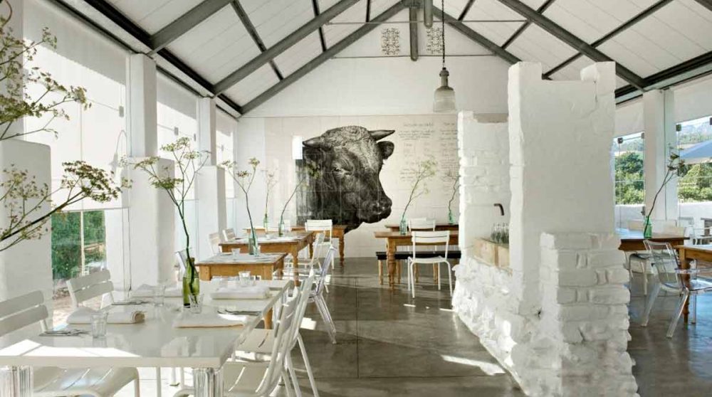 Le restaurant Babel en Afrique du Sud