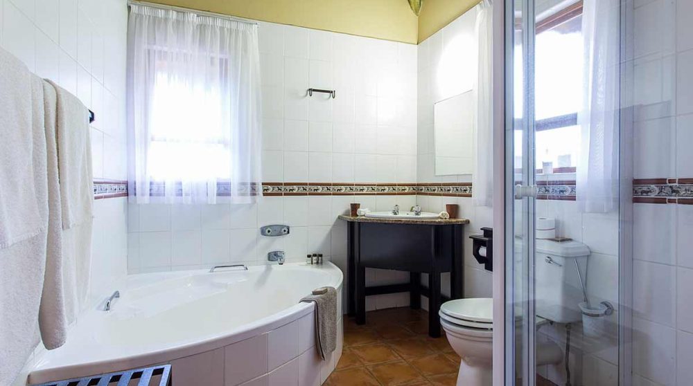 La salle de bains en Afrique du Sud
