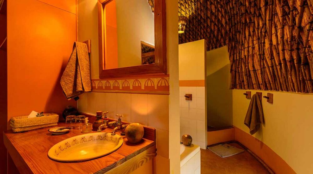 La salle de bains en Afrique du Sud