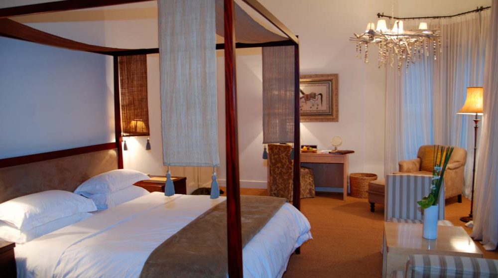 Lit dans une chambre luxury