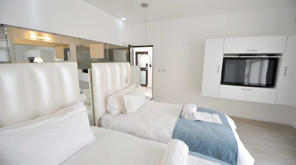 Lits dans une chambre