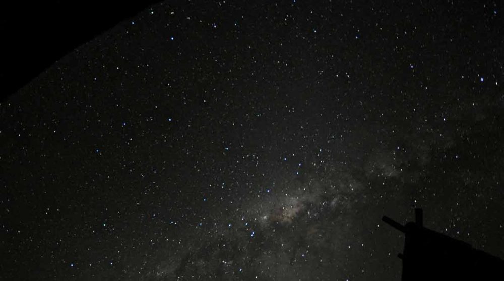 La voie lactée en Afrique du Sud