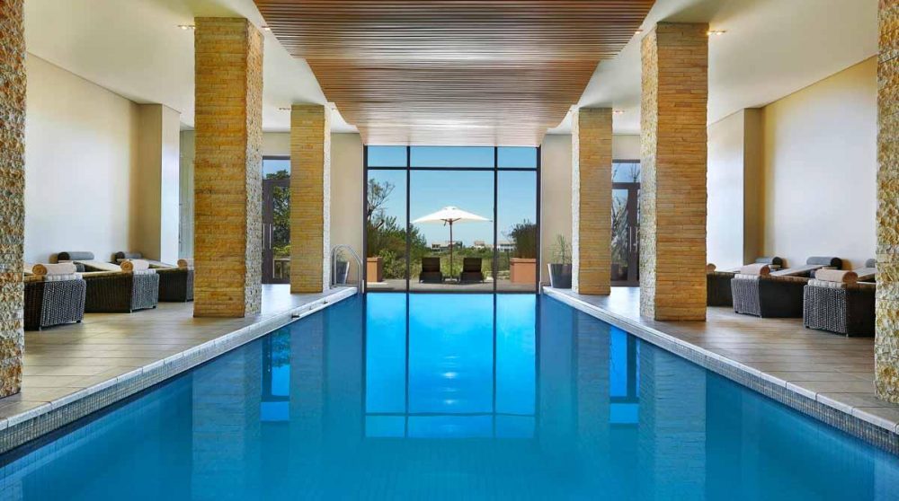 La piscine du spa en Afrique du Sud