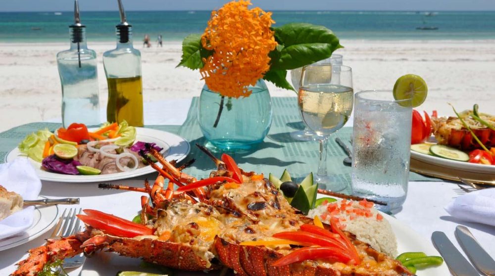 Déjeuner sur la plage