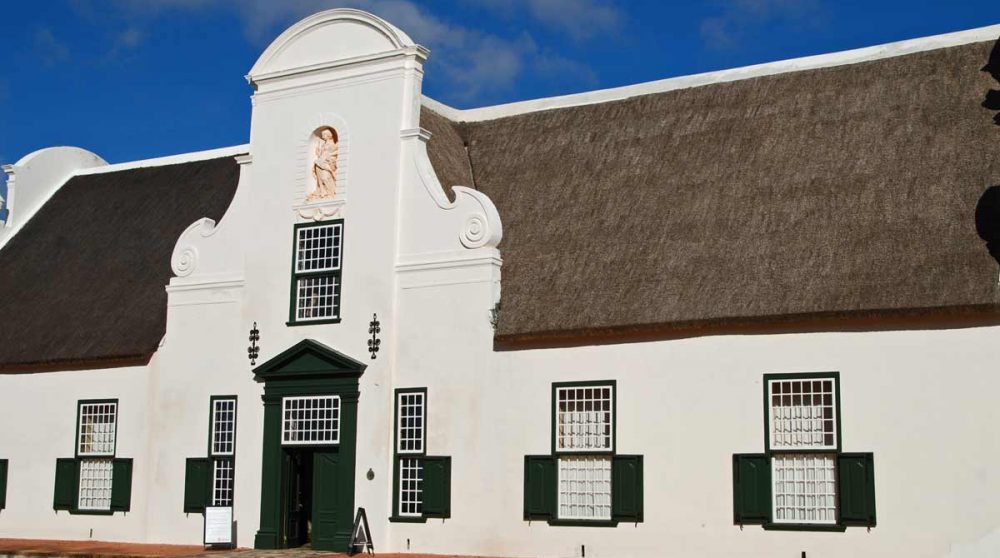 Le manoir de Groot Constantia