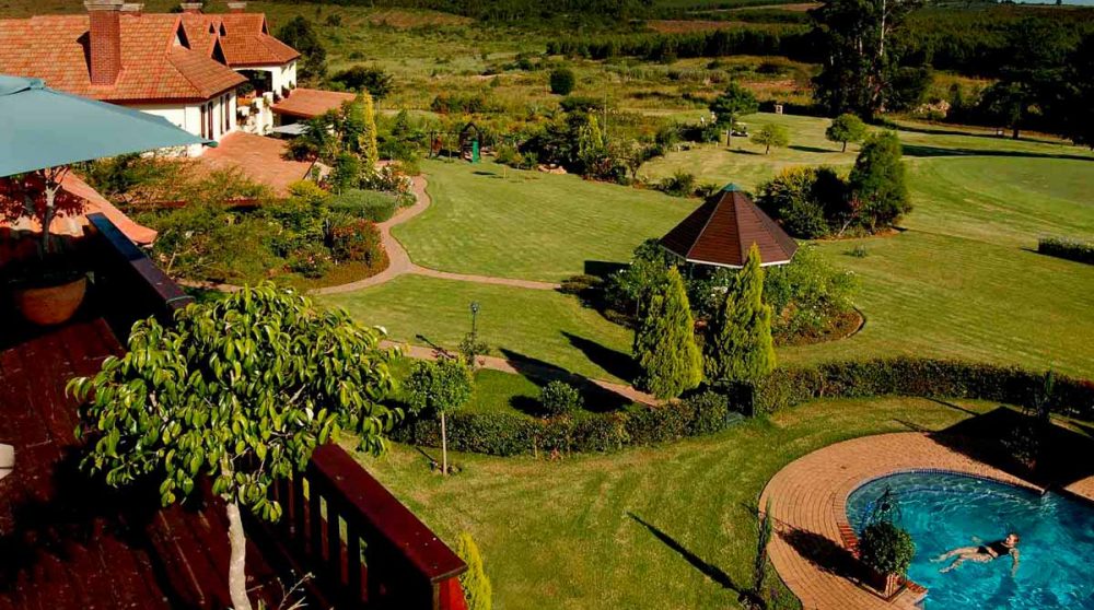 La vue depuis une chambre loft à Mpumalanga