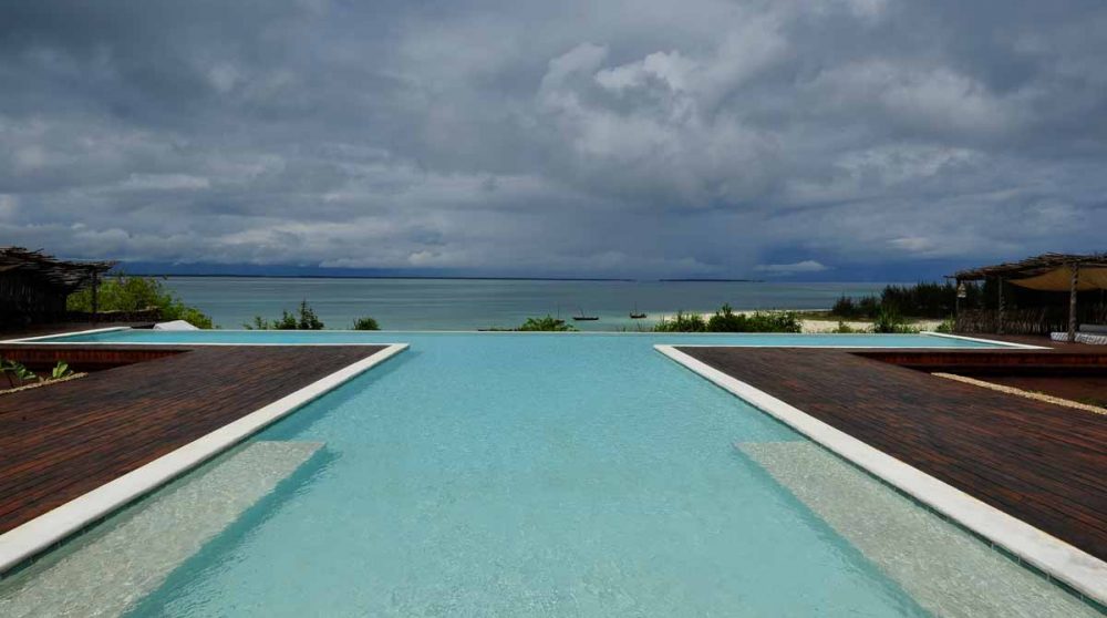 La piscine à Zanzibar