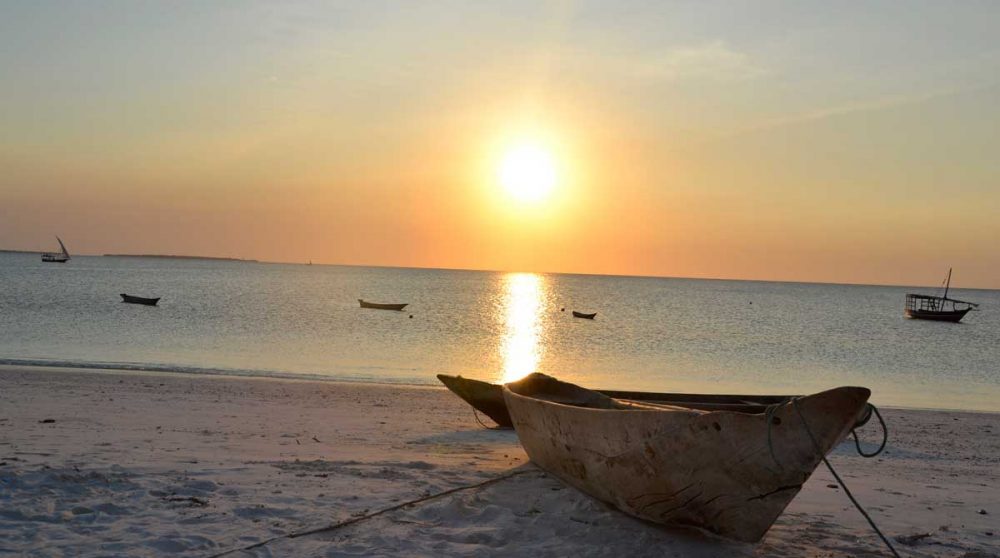 Coucher de soleil en Tanzanie