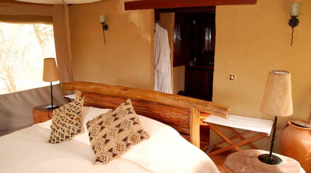 La jolie tente double au Kenya