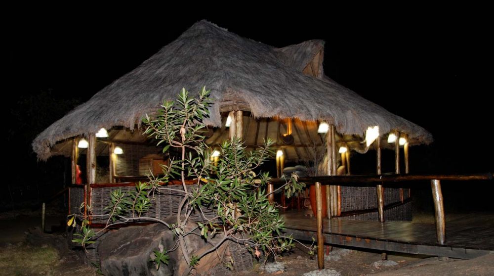 Une terrasse au lodge en Tanzanie