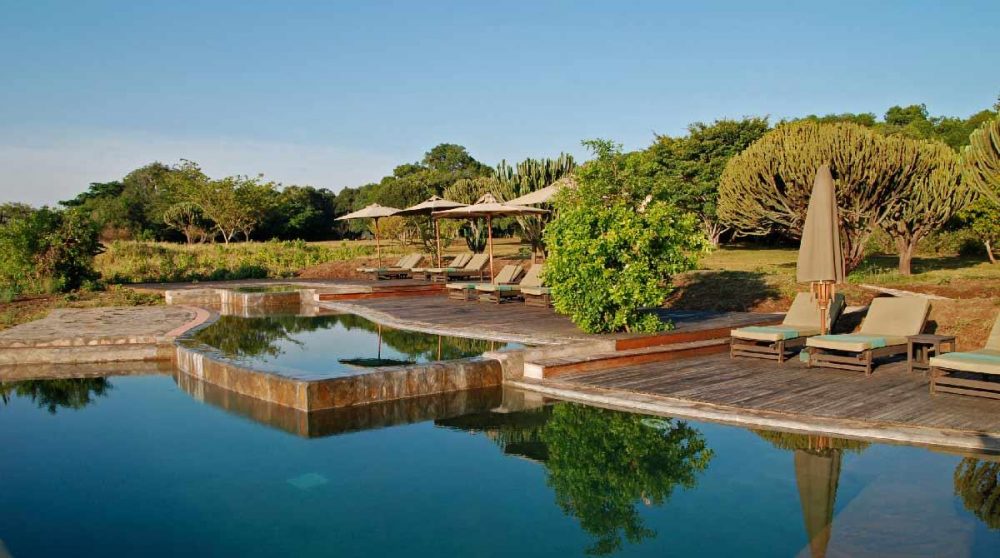 Autre vue de la piscine au Kenya