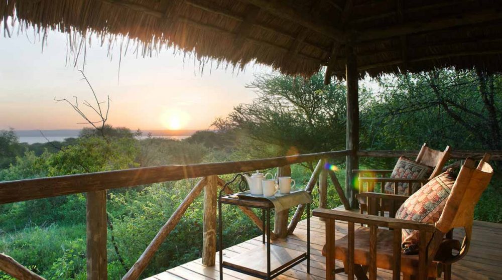 La terrasse en fin de journée