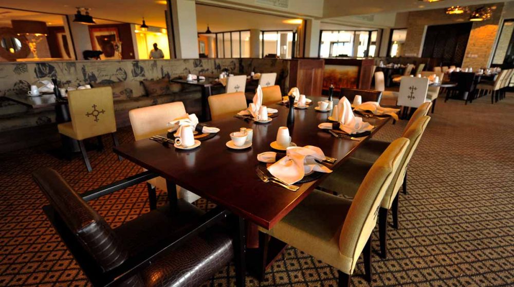 Autre vue du restaurant dans le parc du Serengeti