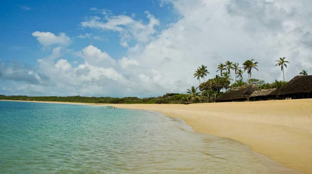 L'océan Indien sur l'île de Lamu