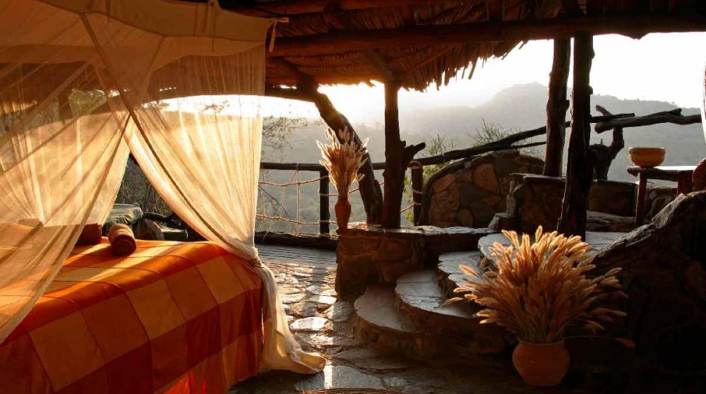 Une chambre au coucheur du soleil à Laikipia