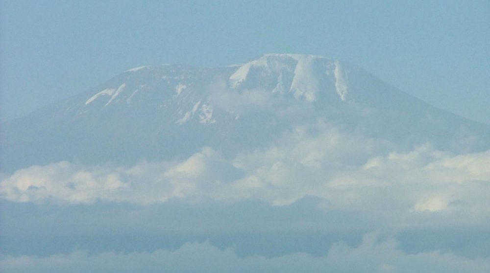 Vue sur Kilimandjaro en Tanzanie