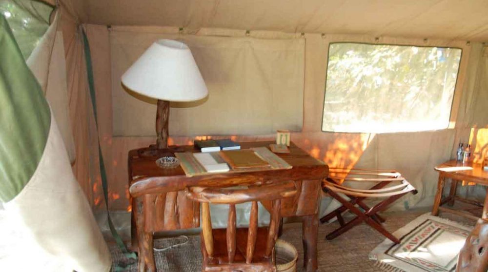 Les toilettes dans le Masai Mara