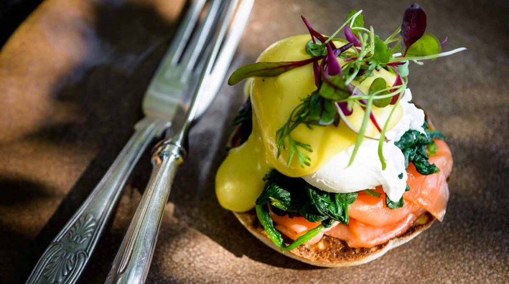 Les oeufs benedict de Singita Ebony