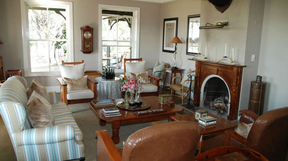 Autre aperçu d'un salon du Camp en Afrique du Sud