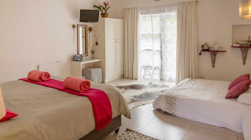 Autre vue de la chambre en Afrique du Sud