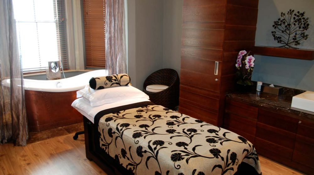 Salle de massage au spa