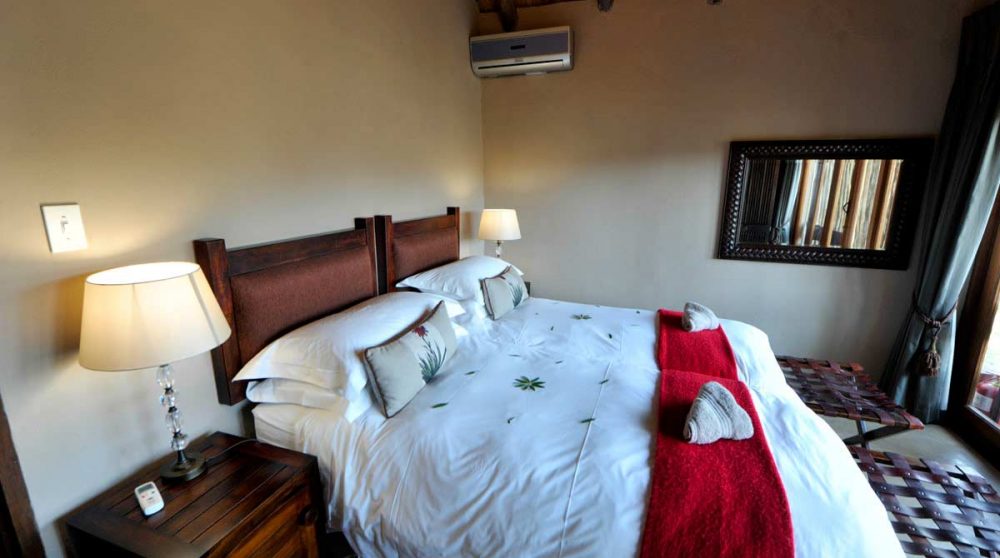 Autre exemple de chambre en Afrique du Sud