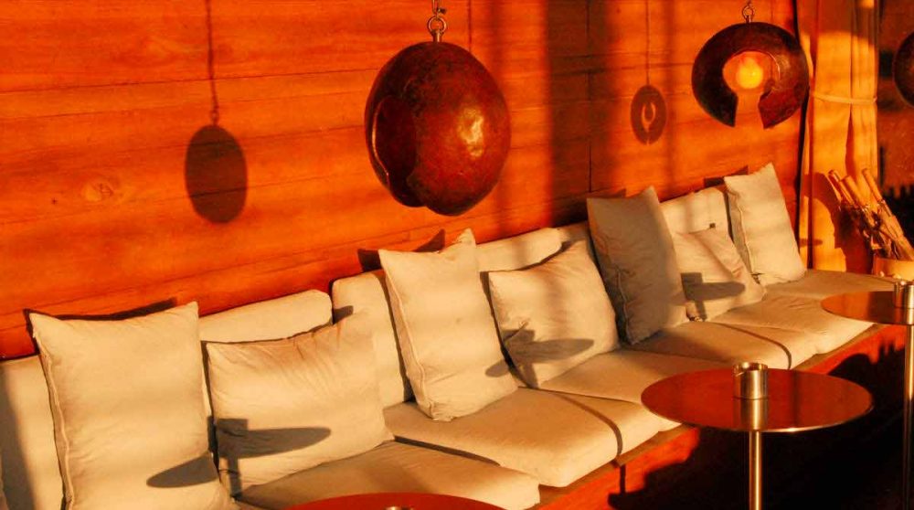 Une banquette au parc Kruger