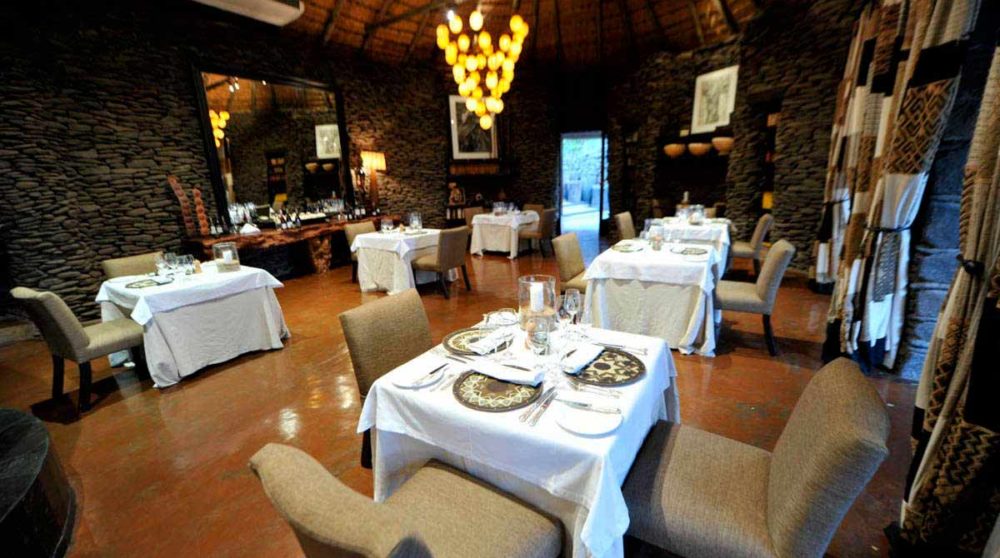 Autre vue du restaurant en Afrique du Sud