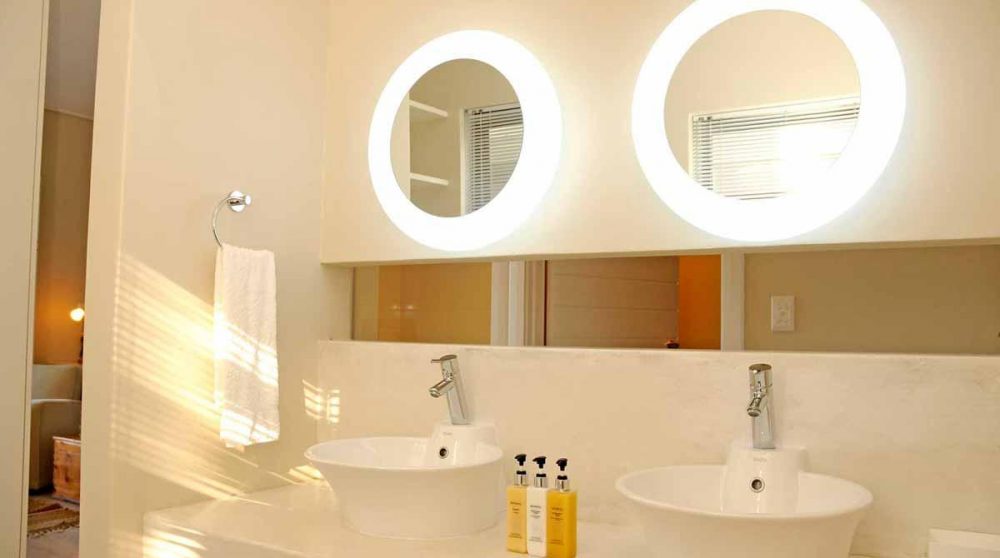 La salle de bains en Afrique du Sud