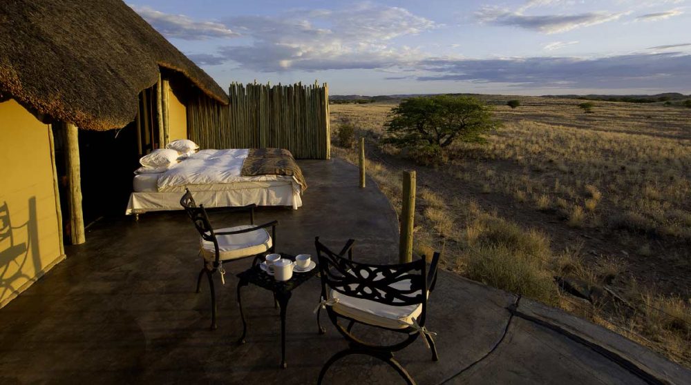 La vue sur la nature dans le Damaraland
