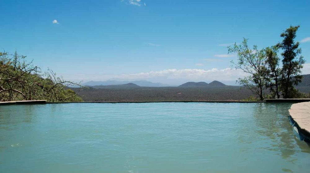 La piscine à Samburu