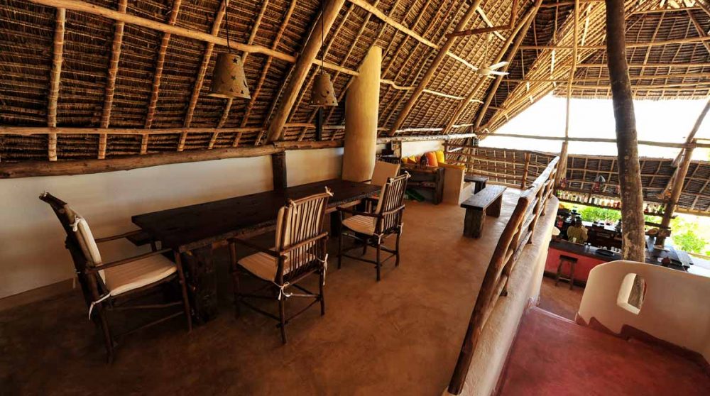 Le restaurant de l'hôtel en Tanzanie